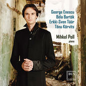 Album artwork for Enescu, Bartók, Tüür & Kõrvits: Works for Pian