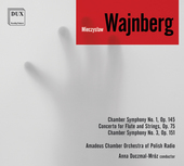 Album artwork for Weinberg: Chamber Symphonies & Flute Concerto