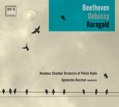 Album artwork for Beethoven, Debussy & Korngold: Works for Orchestra
