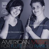 Album artwork for American Music for Flute and Piano