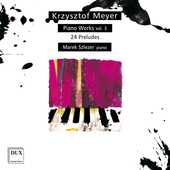 Album artwork for Meyer: Piano Works, Vol. 3 - 24 Preludes