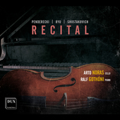 Album artwork for Penderecki, Ryu, Shostakovich / Noras - cello, Got
