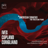 Album artwork for Ives, Copland, Corigliano: Sonatas for Violin and 