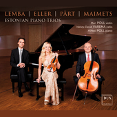 Album artwork for Estonian Piano Trios