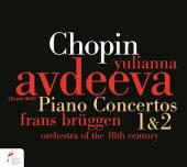 Album artwork for Chopin: Piano Concertos 1 & 2 / Andeeva
