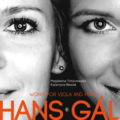 Album artwork for Hans Gál: Works for Viola and Piano