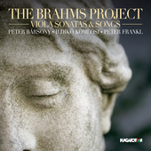 Album artwork for The Brahms Project: Viola Sonatas & Songs