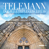Album artwork for Telemann: Double & Triple Concertos