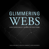 Album artwork for Christopher Bailey: Glimmering Webs
