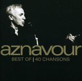 Album artwork for Best of 40 Chansons / Charles Aznavour
