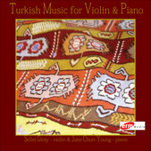 Album artwork for TURKISH MUSIC FOR VIOLIN AND PIANO