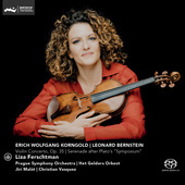 Album artwork for Korngold: Violin Concerto, Bernstein: Serenade