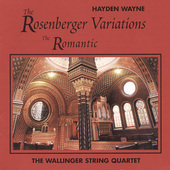Album artwork for Hayden Wayne & The Wallinger String Quartet - Rose
