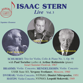 Album artwork for ISAAC STERN LIVE, VOL. 3