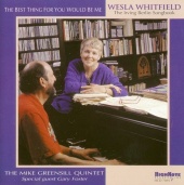Album artwork for Wesla Whitfield - Best Thing For You Would Be Me,