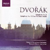 Album artwork for Dvorak: Symphony no 8 & 9 / Otaka, Sapporo