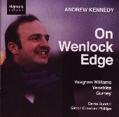 Album artwork for ANDREW KENNEDY: ON WENLOCK EDGE