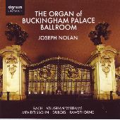 Album artwork for THE ORGAN OF BUCKINGHAM PALACE BALLROOM