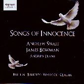 Album artwork for Andrew Swait, James Bowman: Songs of Innocence