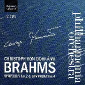 Album artwork for Brahms: Symphonies 2 & 4 (Dohnanyi)