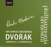 Album artwork for Dvorák: Symphonies No.7 & 8 / Mackerras
