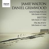 Album artwork for Shostakovich, Britten & Prokofiev: Cello Sonatas