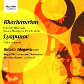 Album artwork for Khachaturian, Lyapunov: Violin & Orchestra Works