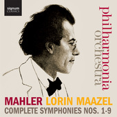 Album artwork for Mahler: Symphonies Nos. 1-9 / Maazel