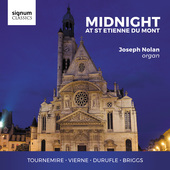 Album artwork for Midnight at St. Etienne du Mont - Works for Organ