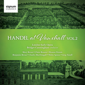 Album artwork for Handel At Vauxhall, Vol. 2