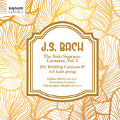 Album artwork for J.S. Bach: The Complete Solo Soprano Cantatas, Vol
