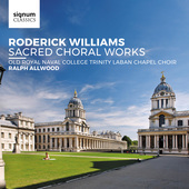 Album artwork for Roderick Williams: Sacred Choral Works