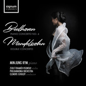 Album artwork for Beethoven: Piano Concertos No. 4 - Mendelssohn: Co