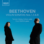 Album artwork for Beethoven: Violin Sonatas Nos. 1, 5 & 8
