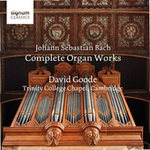 Album artwork for Johann Sebastian Bach: The Complete Organ Works 