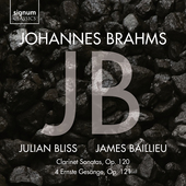 Album artwork for Brahms: Clarinet Sonatas, Op. 120, Nos. 1 & 2 - 4