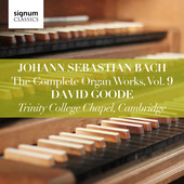 Album artwork for J.S. Bach: The Complete Organ Works, Vol. 9