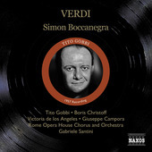 Album artwork for Verdi: Simon Boccanegra (Gobbi, Christoff)