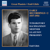 Album artwork for Emil Gilels: Early Recordings Vol.2 1937-1954