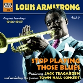 Album artwork for LOUIS ARMSTRONG : STOP PLAYING THOSE BLUES