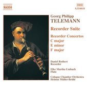 Album artwork for TELEMANN: SUITE AND CONCERTOS FOR RECORDER
