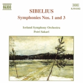 Album artwork for Sibelius: Symphonies 1 & 3 / Sakari, Iceland