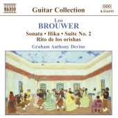 Album artwork for BROUWER: GUITAR MUSIC VOLUME 3