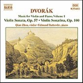 Album artwork for Dvorak : Music for Violin and Piano vol.1