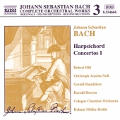 Album artwork for Bach: Harpsichord Concertos Vol. 1