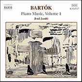 Album artwork for BARTOK - PIANO MUSIC, VOL. 1
