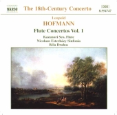 Album artwork for Hofmann: FLUTE CONCERTOS, VOL. 1