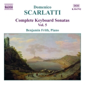 Album artwork for Scarlatti: KEYBOARD SONATAS VOL.5