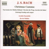 Album artwork for Bach: Christmas Cantatas BWV 36, 132, & 61