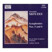 Album artwork for Moyzes: SYMPHONIES 5 & 6